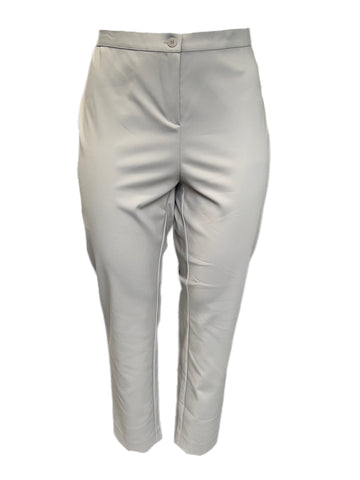 Marina Rinaldi Women's Beige Radici Straight Leg Pants NWT
