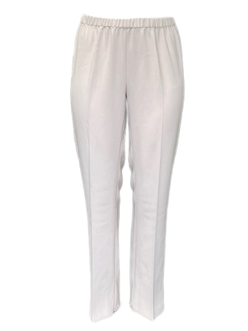 Marina Rinaldi Women's Sand Rapsodia Elastic Waist Straight Pants Size 14W/23