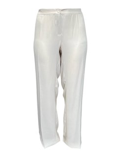 Marina Rinaldi Women's Beige Reano Straight Leg Pants NWT