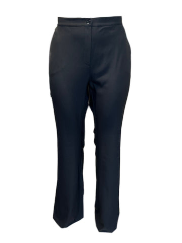 Marina Rinaldi Women's Black Remi Straight Leg Pants NWT