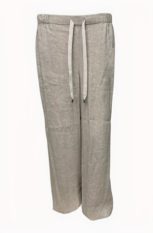 Marina Rinaldi Women's Beige Responso Straight Leg Pants NWT