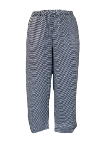 Marina Rinaldi Women's Blue Riolo Straight Leg Pants Size 22W/31 NWT