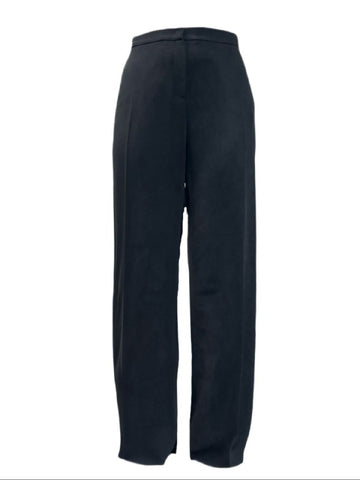 Marina Rinaldi Women's Nero Ritmico Straight Leg Pants NWT