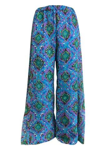 Marina Rinaldi Women's Blue Rondine Straight Leg Pants NWT