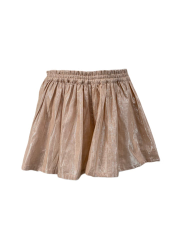 SUZIE KONDI Women's Salmon Lurex Play Shorts #3008 $145 NWT