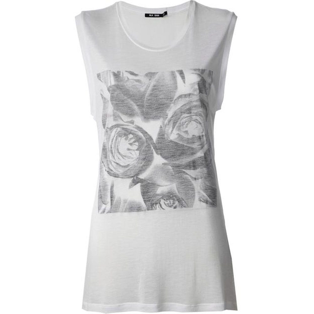 BLK DNM Women's White T-Shirt 33 #WTV1811P02 $78 NWT