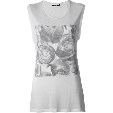 BLK DNM Women's White T-Shirt 33 #WTV1811P02 $78 NWT