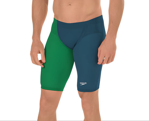 SPEEDO Men's Green Fastskin LZR Racer Elite 2 Fina Approved Jammer #450 27 NWT