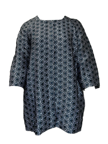 Marina Rinaldi Women's Blue Terno Button Closure Jacket Size 20W/29 NWT