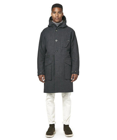 Todd Snyder + Private White V.C. Wool Hooded Parka Size 2  $1,298 NWT