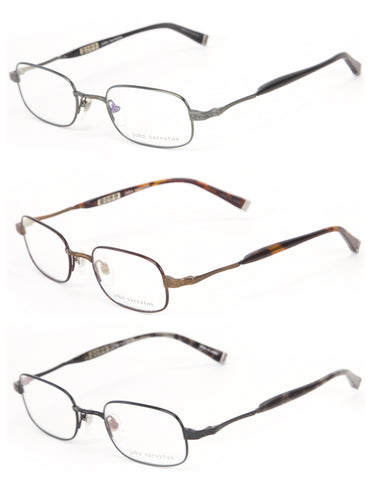 JOHN VARVATOS Men's Rectangular Eyeglass Frames V140 $270 NEW