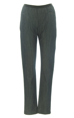 ANNE LEMAN Women's Elastic Waist Day Denim Leggings SP91PT4 $322 NEW