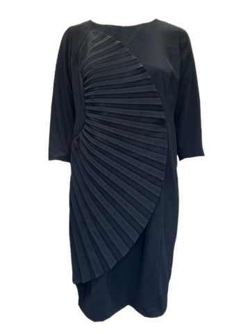 Marina Rinaldi Women's Black Dizione Sheath Dress Size 22W/31 NWT