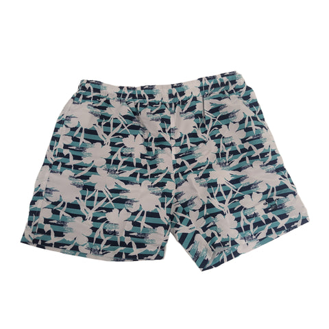 GANT Boy's Pool Green Flower Stripe Swim Shorts Size158/164 NWT