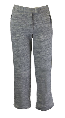 GREY STATE Women's Pepper Heather City Crop Pant $138 NEW