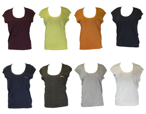 GREY STATE Harper Scoop Tee $58 NEW