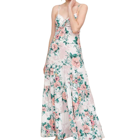 YUMI KIM Women's Falling In Love Ivory Key West Maxi Dress #DR19261 NWT