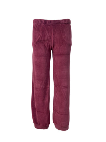 SUZIE KONDI Women's Dusty Rose Velour Pants #IAS157 Sz Small $195 NWT