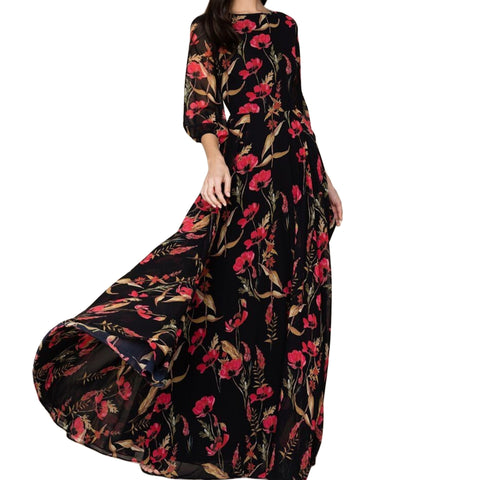 YUMI KIM Women's Ruby Romance Woodstock Maxi Dress #DR3298 NWT