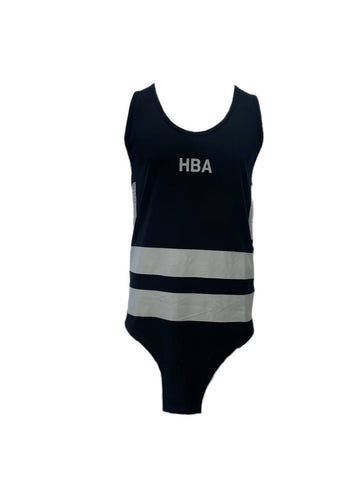 HBA Men's Black Jersey Tank Top #1006 L NWT