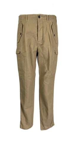 ARCHIVIO Marrone Men's Brown Straight Leg Cargo Pants Sz 35 NWT