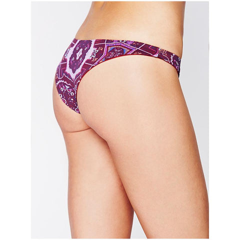 ZINKE Women's Rio Print Chloe Brazilian Cut Reversible Bikini Bottoms $55 NEW