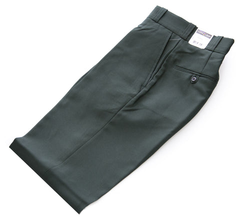 FLYING CROSS Men's Dark Green UNHEMMED "Visa System 3" Uniform Pants #34206 NEW