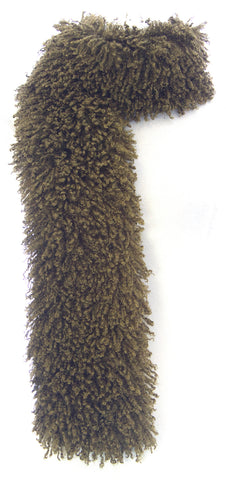 STEVIE MAC Women's Sage Faux Curly Mongolian Lamb Scarf #719 Sz O/S NEW