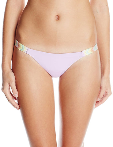 MARA HOFFMAN Lavender Embroidered Side Bikini Bottoms 95570 $141 NEW