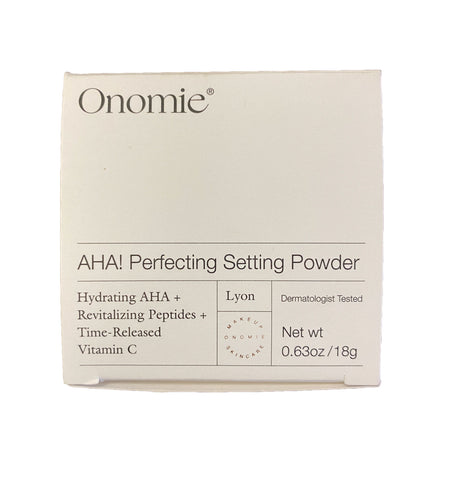 ONOMIE AHA! Perfecting Time-Released Setting Powder in Lyon-Translucent 18g NEW
