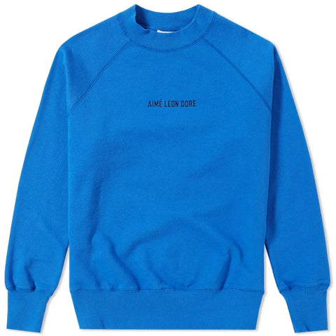 AIME LEON DORE Men's French Blue Crewneck Sweatshirt Size XX-Large NWT