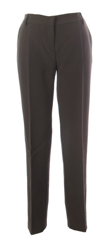 BETTY GOODMAN Women's Straight Dress Pants IT 46 Brown