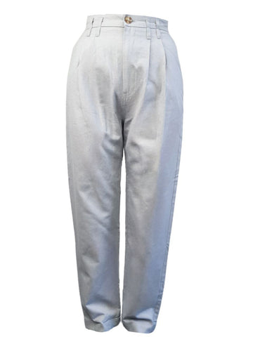 MADISON THE LABEL Women's Blue Cotton Full Length Pants #MS706 X-Small NWT