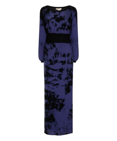 ALICE'S PIG Women's Blue Bella's Batik Maxi Dress AP071 NWT