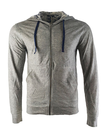 Benson Men's Heather Grey Full Zip Hoodie DFT01 Size Small NWT