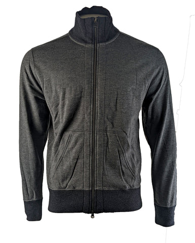 Benson Men's Charcoal Full Zip Cardigan WS03 Size Large NWT