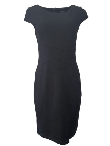 NORA GARDNER Women's Black Cap Sleeve Verana Pencil Dress #BK4 4 NWT
