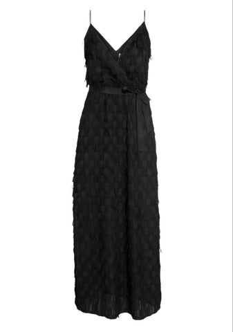 ALI & JAY Women's Black V-Neck Roosevelt Life Maxi Dress #7030049 X-Small NWT