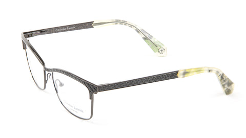 Christian LaCroix Metal Rim Eyeglass Frames CL3040 54mm Dark Silver