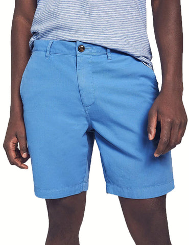 Faherty Men's Faded Cobalt Cloud Cotton Harbor Shorts Size 38 $128 NWT