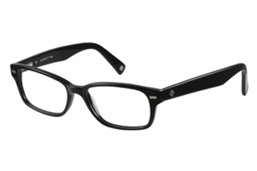 GANT RUGGER GR Gates Rectangular Eyeglass Frames 51-17-140 -Black NEW