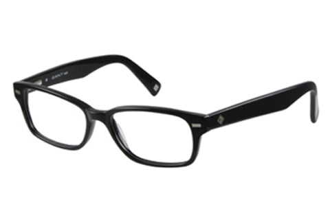 GANT RUGGER GR Gates Rectangular Eyeglass Frames 51-17-140 -Black NEW