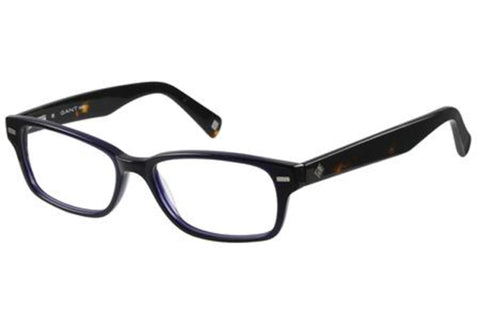 GANT RUGGER GR Gates Rectangular Eyeglass Frames 51-17-140 -Navy Tortoise NEW