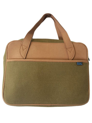 M.R.K.T. Men's Green Martin Briefcase #222148 16'x6'x10' One Size NWT