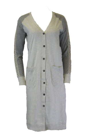 Grey State Women's Geo Lace Duster