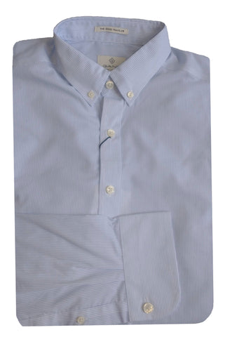GANT DIAMOND G Men's Blue Fitted Stretch Broadcloth Banker 3050702 Size M NWT