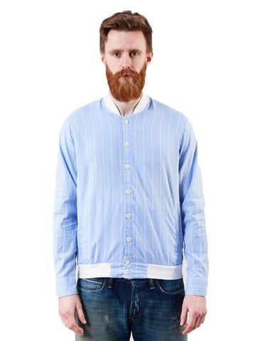 GANT Men's Sea Blue Windblown Oxford Shirt Blouson 348080 Size Medium NWT