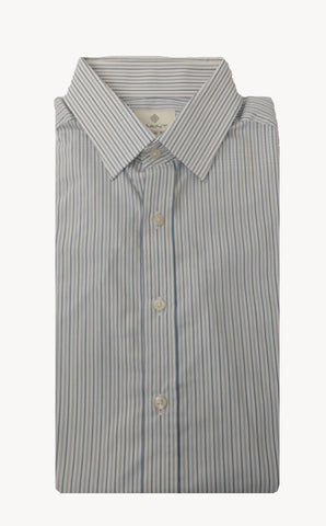 GANT DIAMOND G Men's Navy Fine Guard Stripe Traveler Town 303014 Size 39 NWT