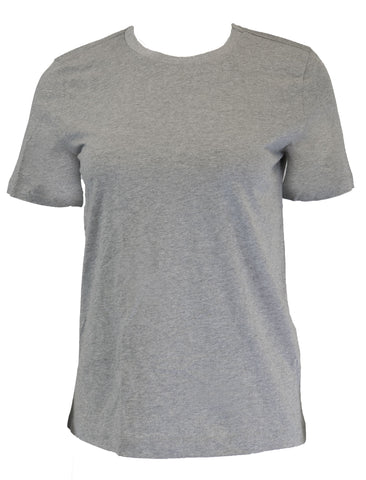 Gant Diamond G Women's Short Sleeve Crew Neck Tee (401261), Small, Grey Melange