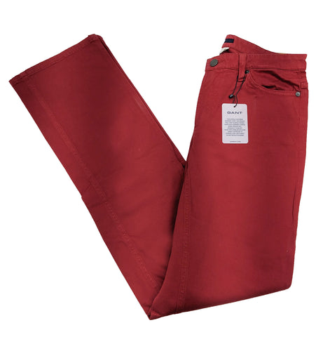 GANT Women's Red Carol Bootcut Pants 410366 Size 29/34 NWT